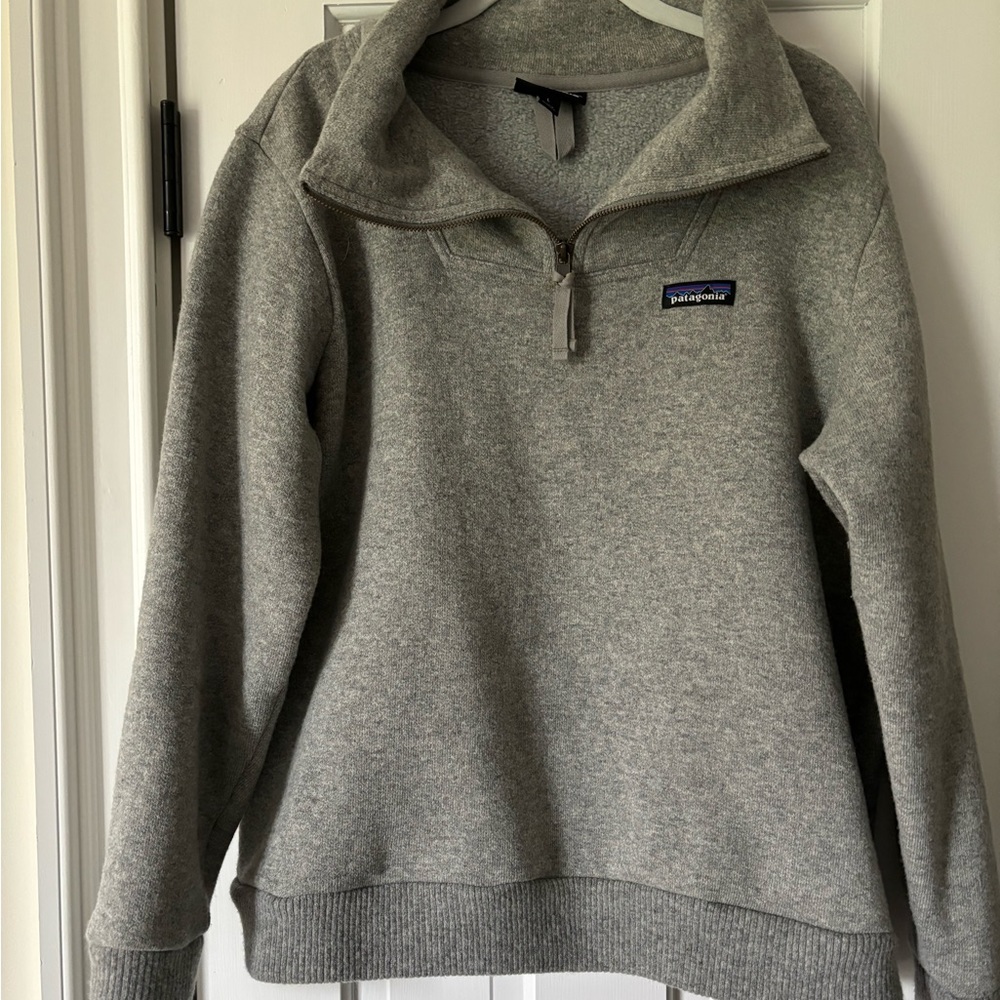 Patagonia wool quarter zip
